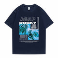 Asap Rocky T shirt Oversized Streetwear Unisex - 6ixmerchandise