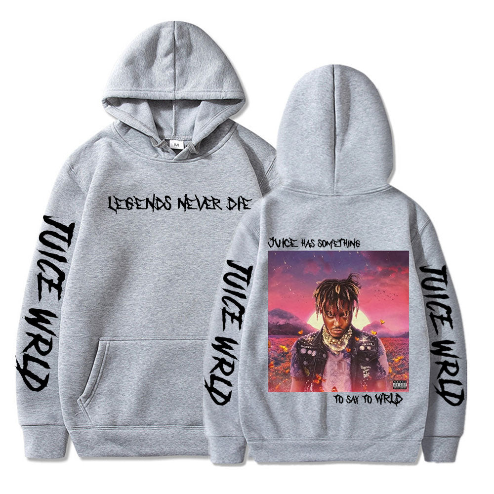 Rapper Juice WRLD Hoodies Hip Hop Streetwear - 6ixmerchandise