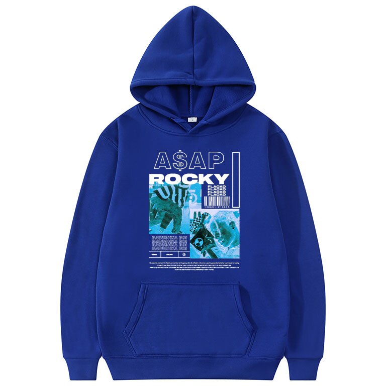 Asap Rocky Hoodies Oversized Streetwear Unisex Sweatshirt - 6ixmerchandise