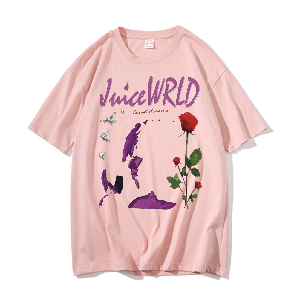 Juice Wrld Lucid Dreams Vintage Graphic Oversized T shirt - 6ixmerchandise