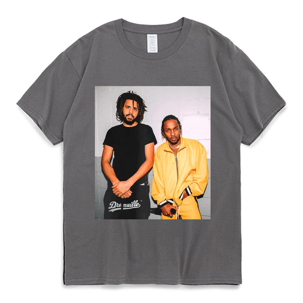 J Cole Kendrick Lamar T-shirt - 6ixmerchandise