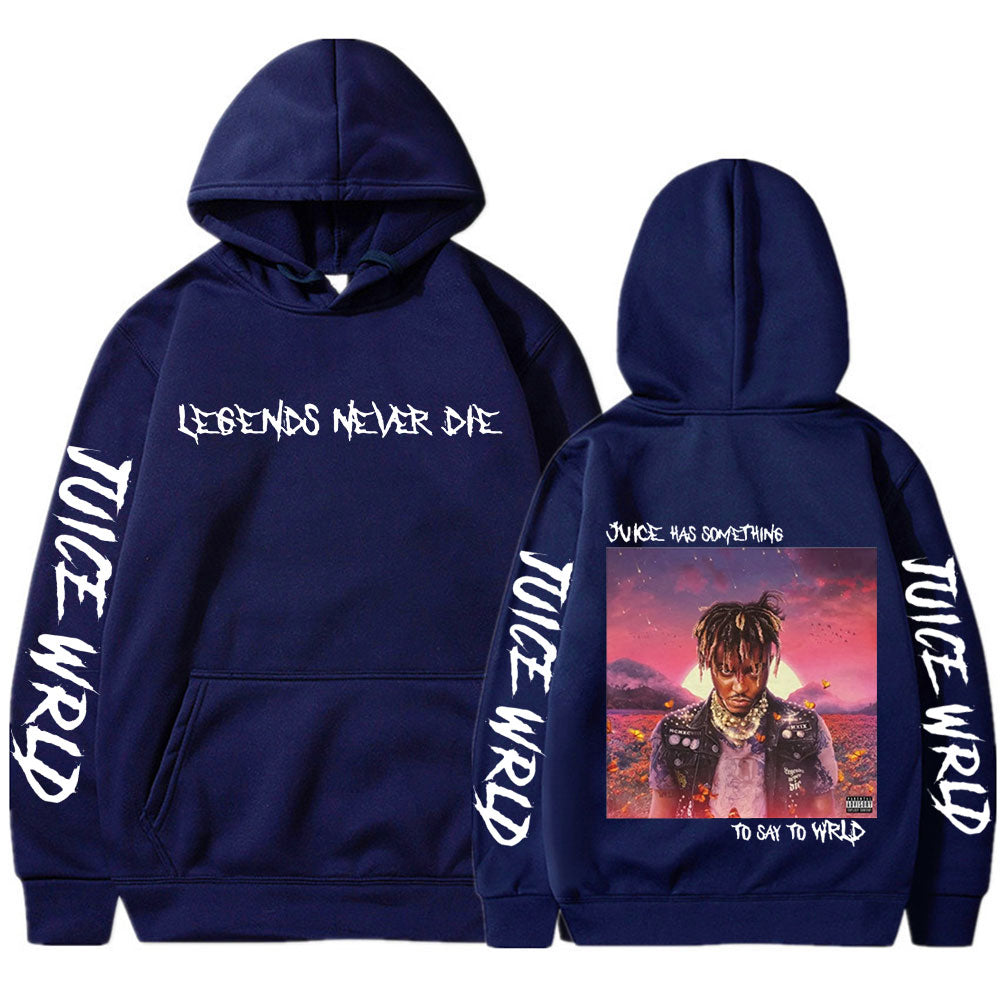 Rapper Juice WRLD Hoodies Hip Hop Streetwear - 6ixmerchandise