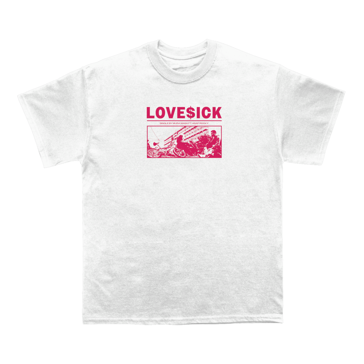 Asap Rocky "Lovesick" Back Design TEE - view 2