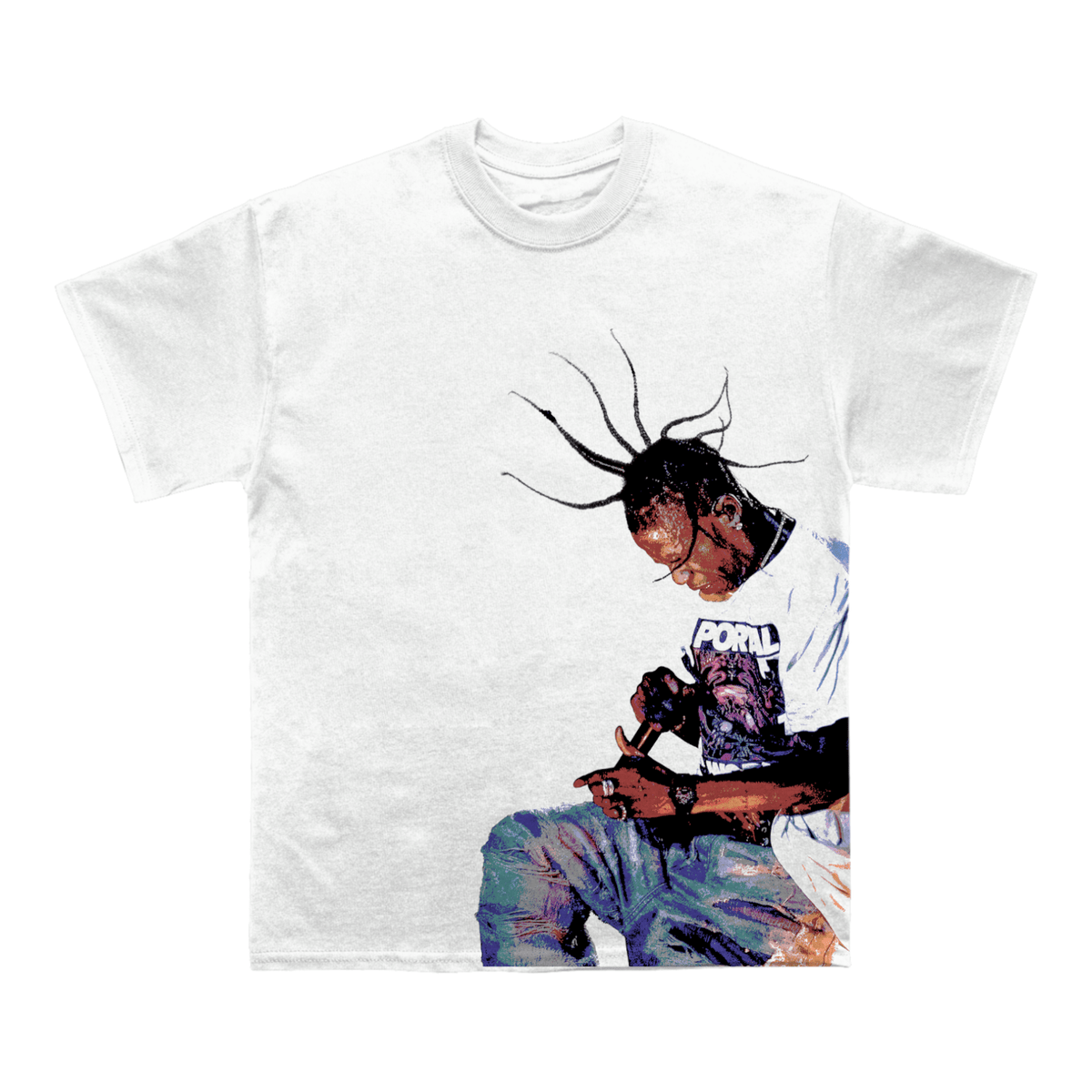 Travis Scott "Coordinate" Back Design TEE - view 2
