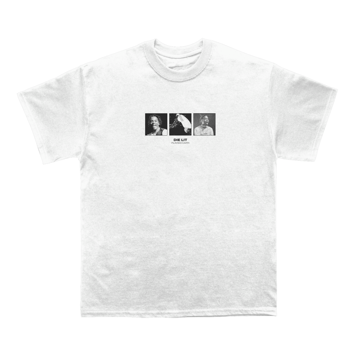 Playboi Carti "Die Lit Trio" Back Design TEE - view 2