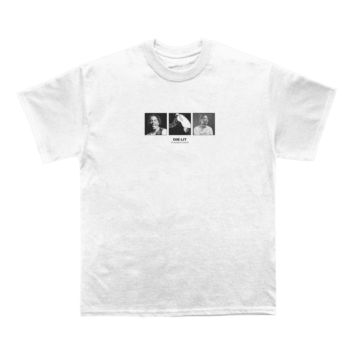 Playboi Carti "Die Lit Trio" Back Design TEE - view 2
