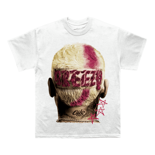 Chris Brown "Breezy Bowl" Back Design Graphic TEE