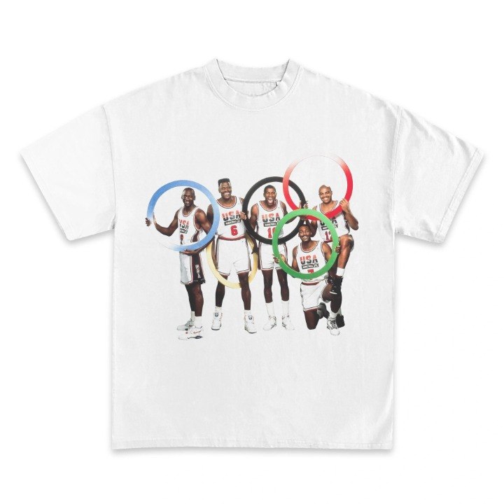 1992 Dream Team USA Olympic Graphic TEE