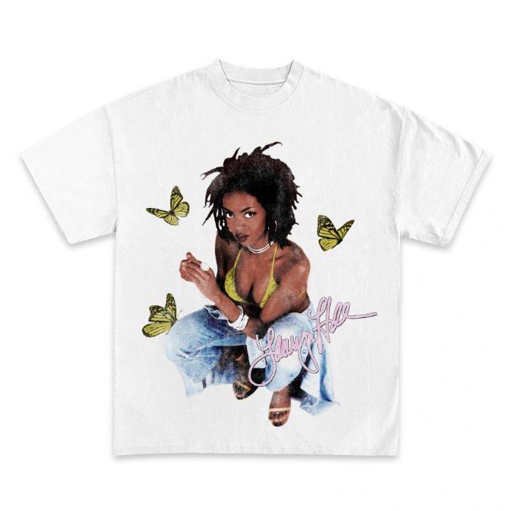 Lauryn Hill Back Design Graphic TEE - view 2