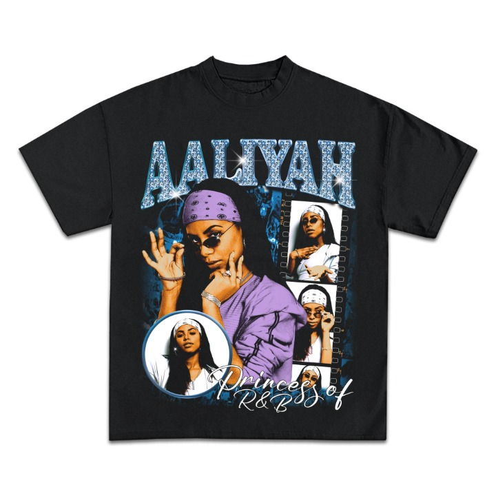 Aaliyah "Princess of R&B" Graphic TEE