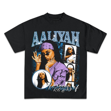 Aaliyah "Princess of R&B" Graphic TEE