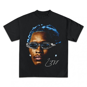Young Thug Blue Graphic TEE