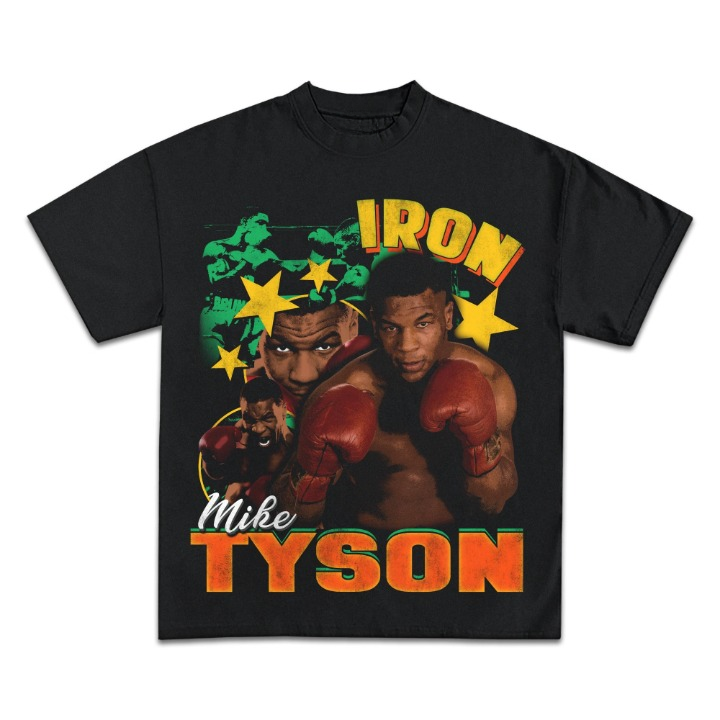 Mike Tyson "Kid Dynamite" Back Design Graphic TEE - view 2