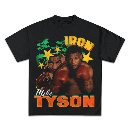 Mike Tyson "Kid Dynamite" Back Design Graphic TEE
