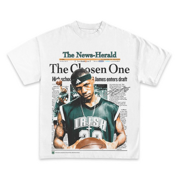 2002 Lebron James "The Chosen One" Graphic TEE