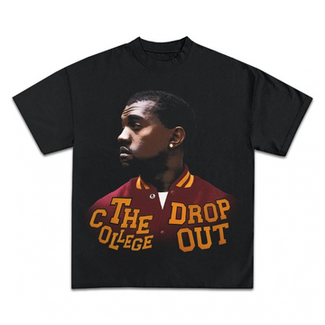 Kanye West "The College Dropout" Back Design Graphic TEE
