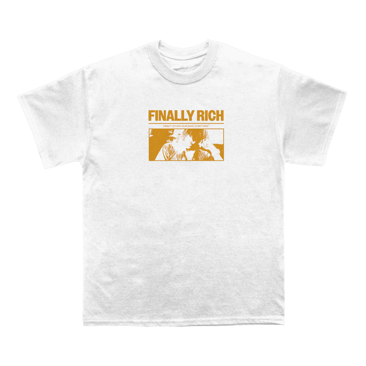 Chief Keef "Finally Rich" Back Design TEE - view 2