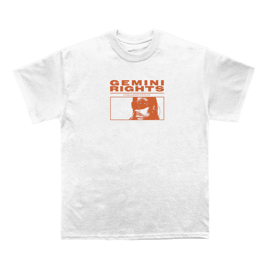 Steve Lacy "Gemini Rights" Back Design TEE