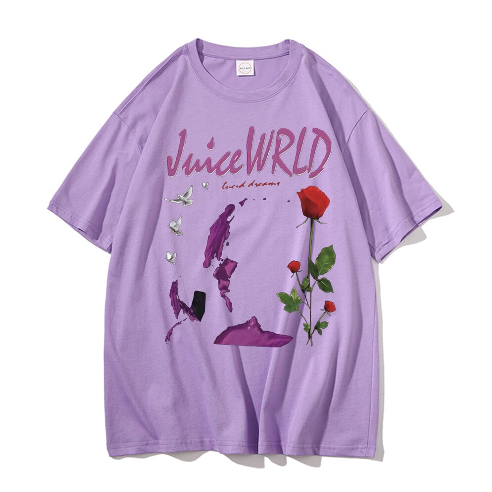 Juice Wrld Lucid Dreams Vintage Graphic Oversized T shirt - 6ixmerchandise