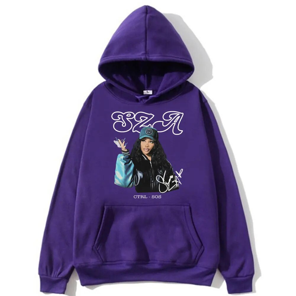 SZA - SOS Album Hoodie - 6ixmerchandise
