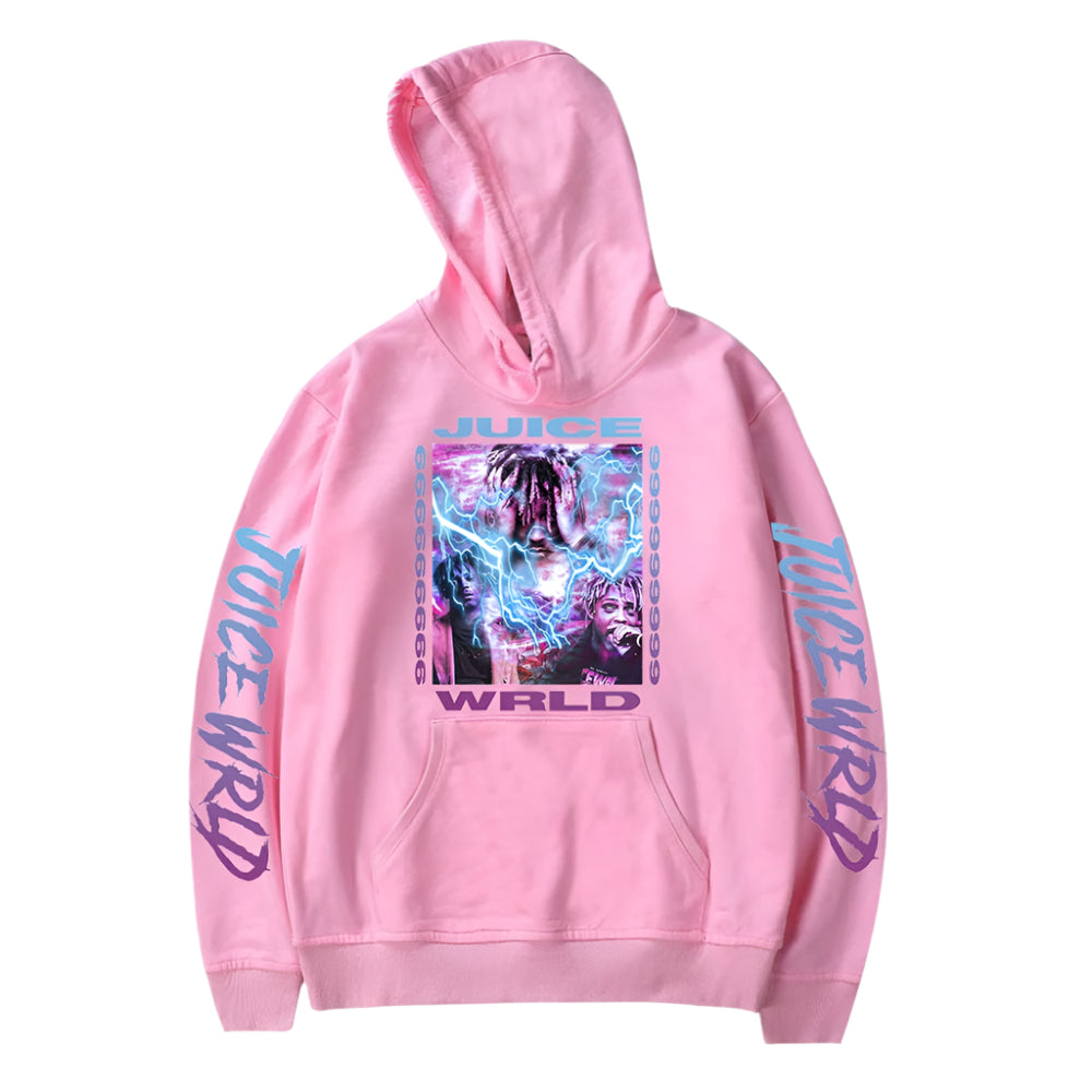 Rapper Juice WRLD Hoodies Hip Hop Streetwear Pullovers - 6ixmerchandise