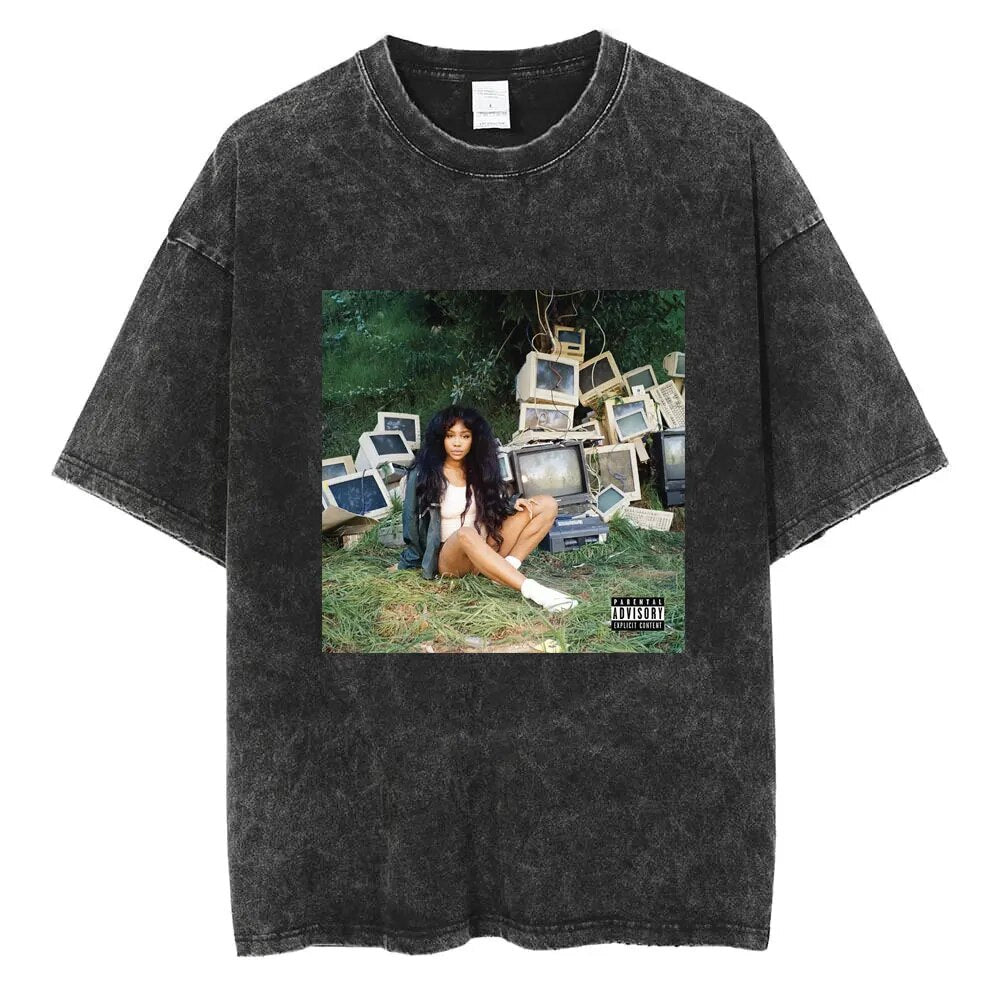 SZA Vintage T-shirt - 6ixmerchandise