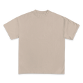 Custom Print Tee — Sand front