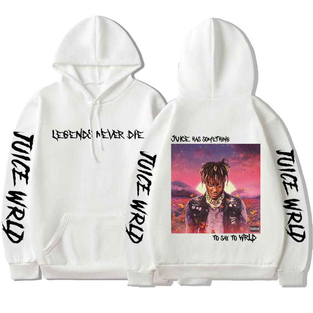 Rapper Juice WRLD Hoodies Hip Hop Streetwear - 6ixmerchandise