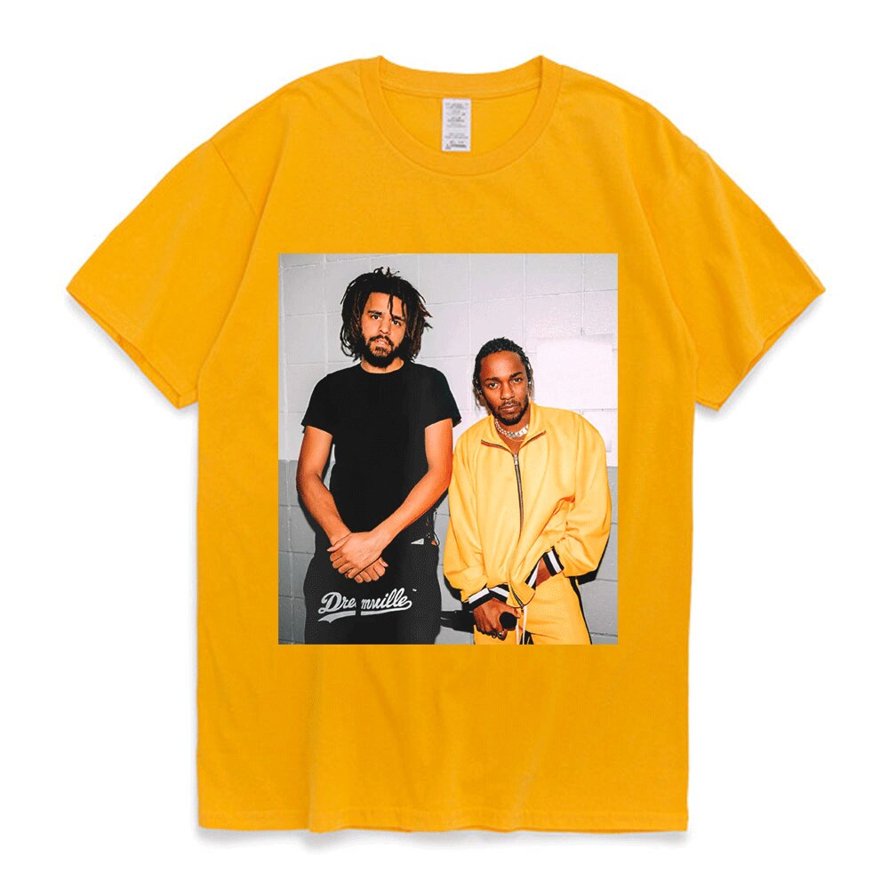 J Cole Kendrick Lamar T-shirt - 6ixmerchandise