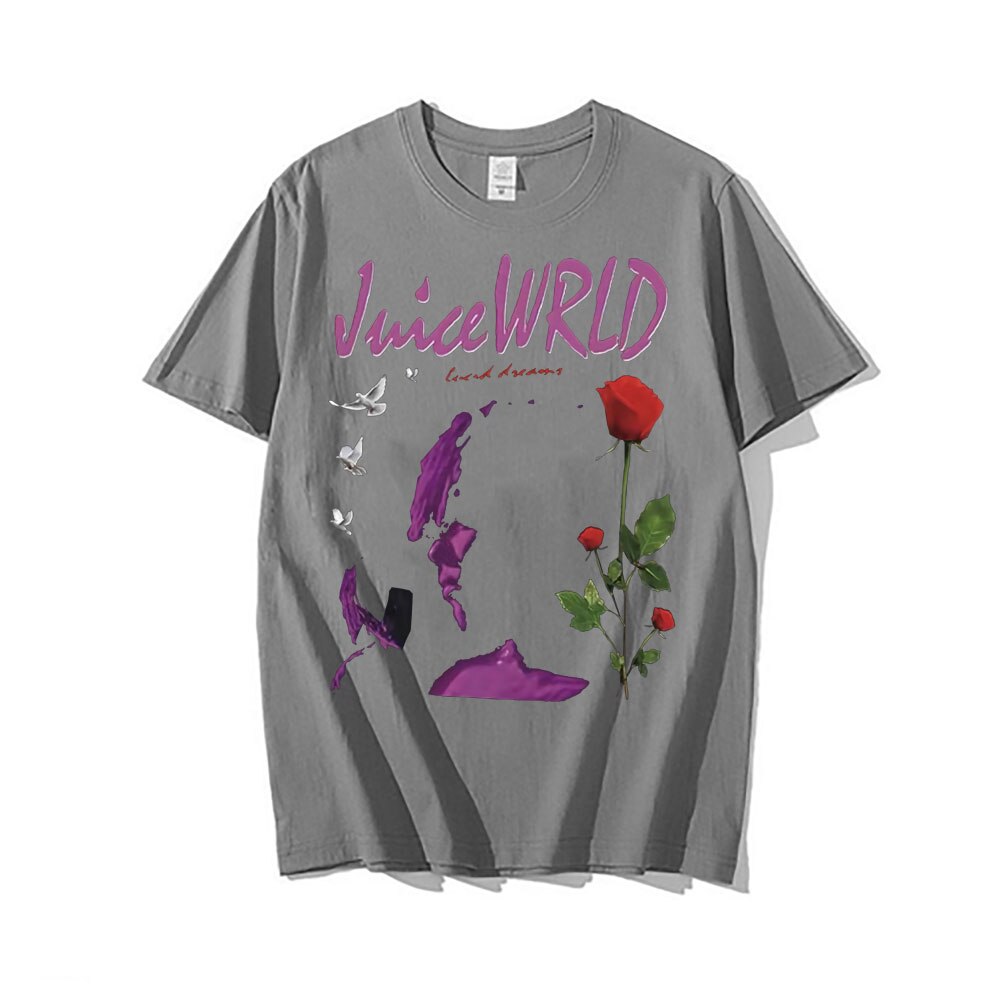 Juice Wrld Lucid Dreams Vintage Graphic Oversized T shirt - 6ixmerchandise
