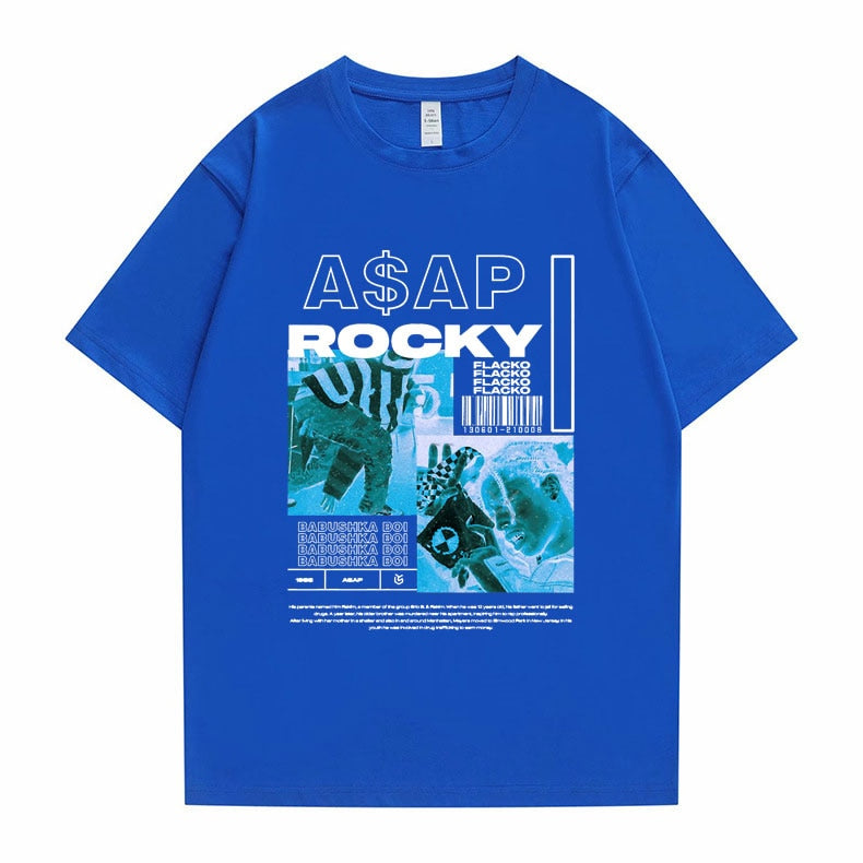 Asap Rocky  T shirt Oversized Streetwear Unisex - view 11