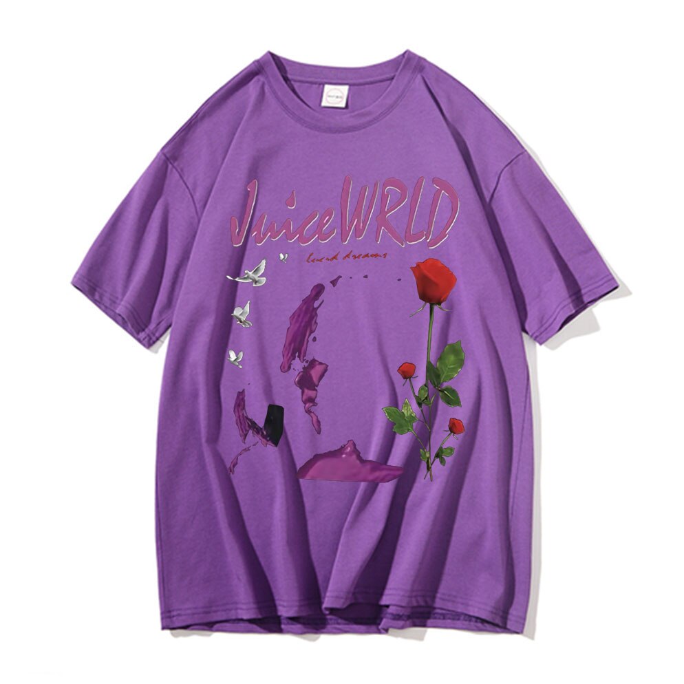 Juice Wrld Lucid Dreams Vintage Graphic Oversized T shirt - 6ixmerchandise
