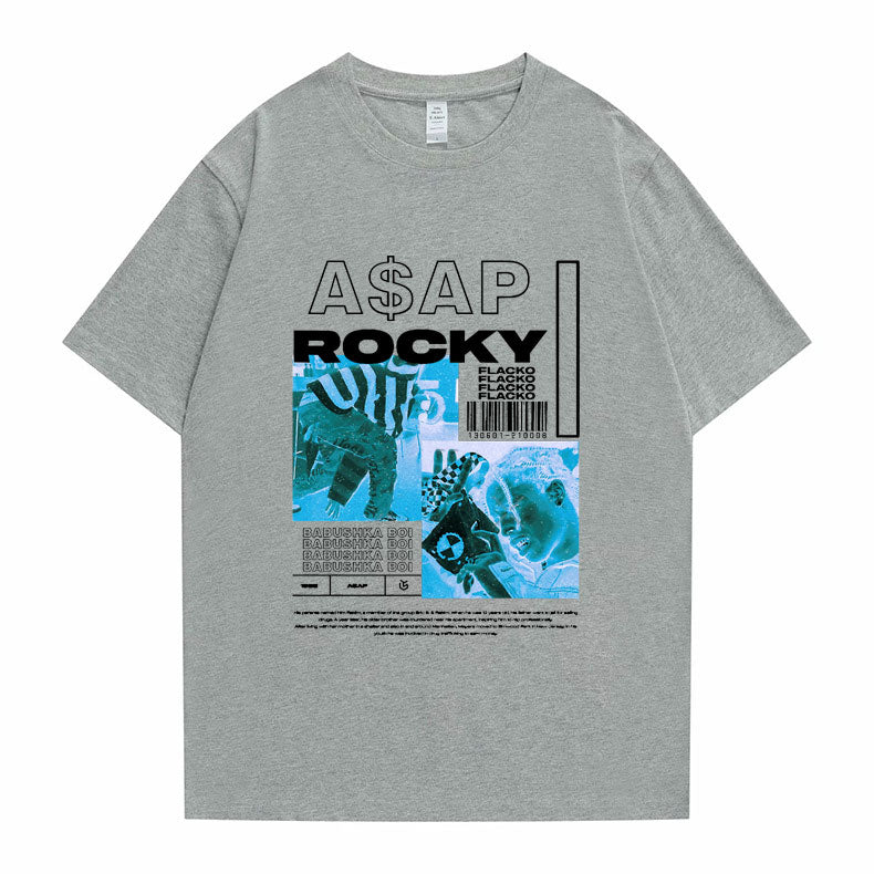 Asap Rocky  T shirt Oversized Streetwear Unisex - view 5