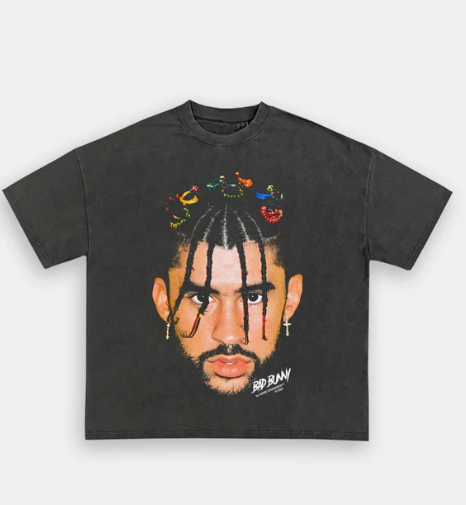 BIG FACE BAD BUNNY TEE - view 2