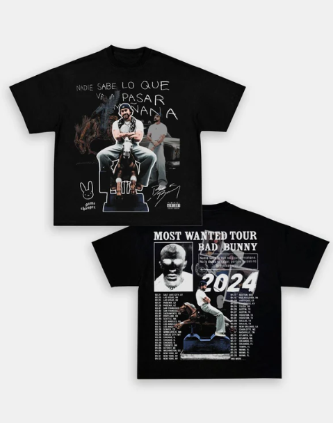 MOST WANTED TOUR BACK DESIGN TEE