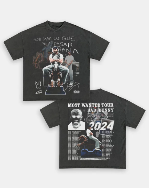 MOST WANTED TOUR BACK DESIGN TEE