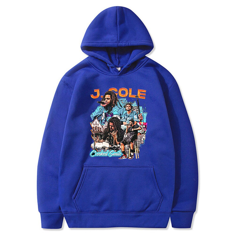 Rapper J Cole Crooked Smile Hoodie - 6ixmerchandise