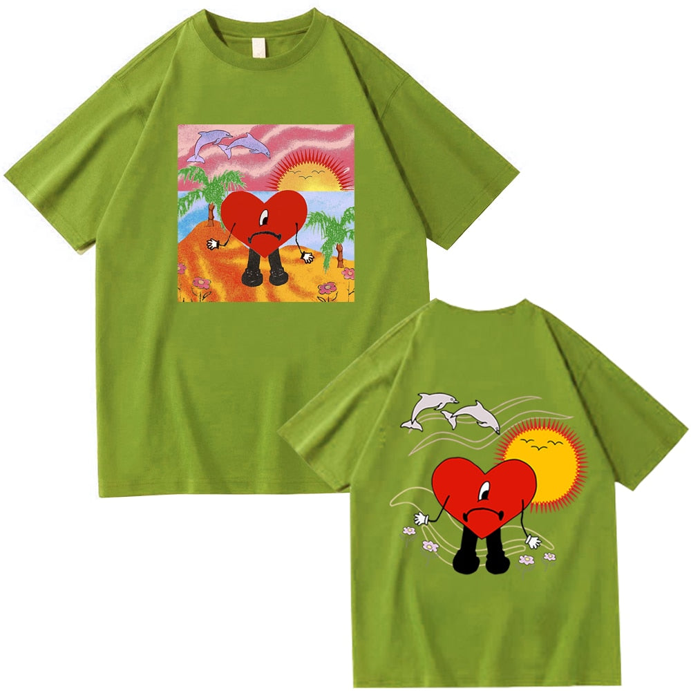 Bad Bunny UN VERANO SIN TI Music Album Black T shirt - 6ixmerchandise