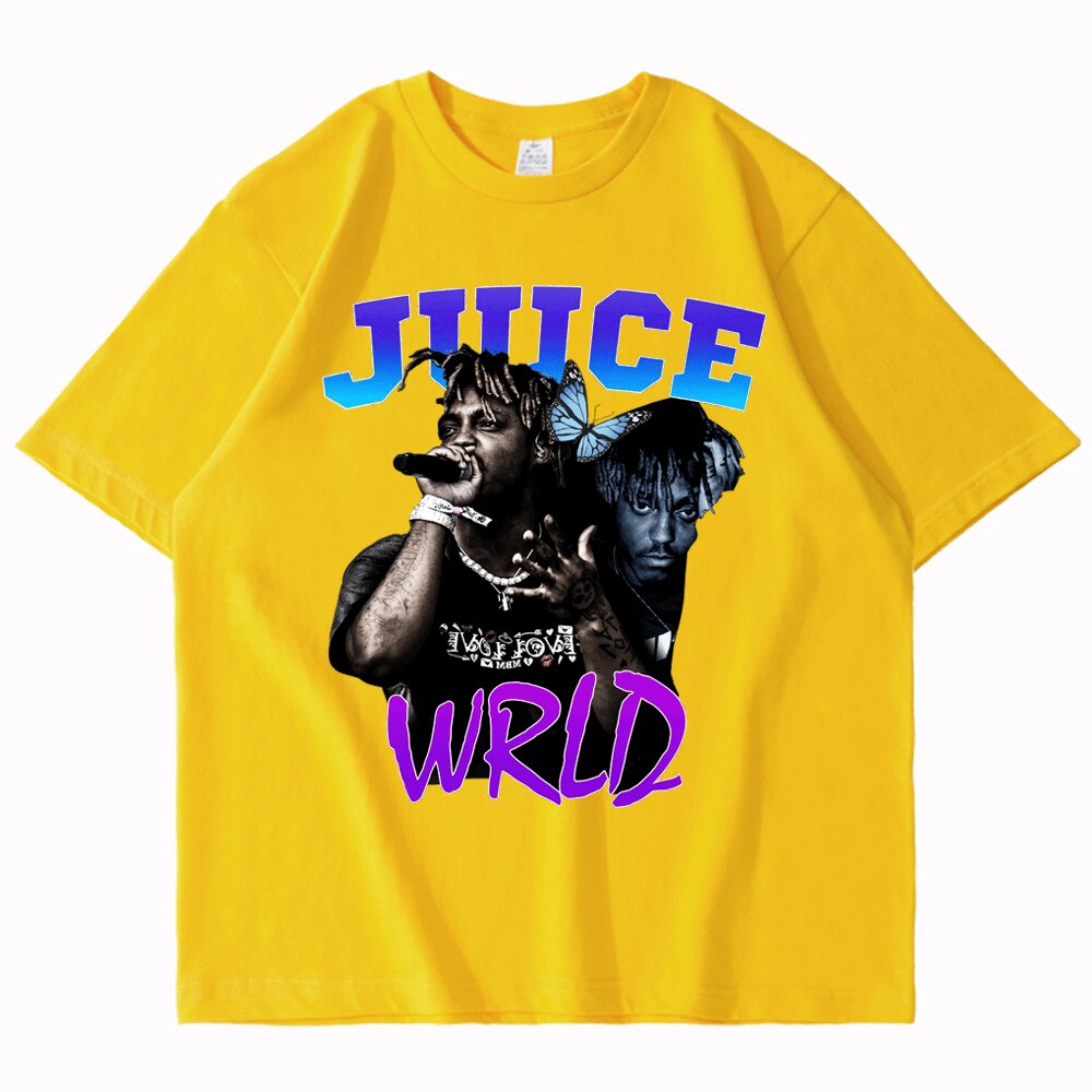 Juice Wrld Smile and Cry Vintage Oversized T Shirt Streetwear - 6ixmerchandise