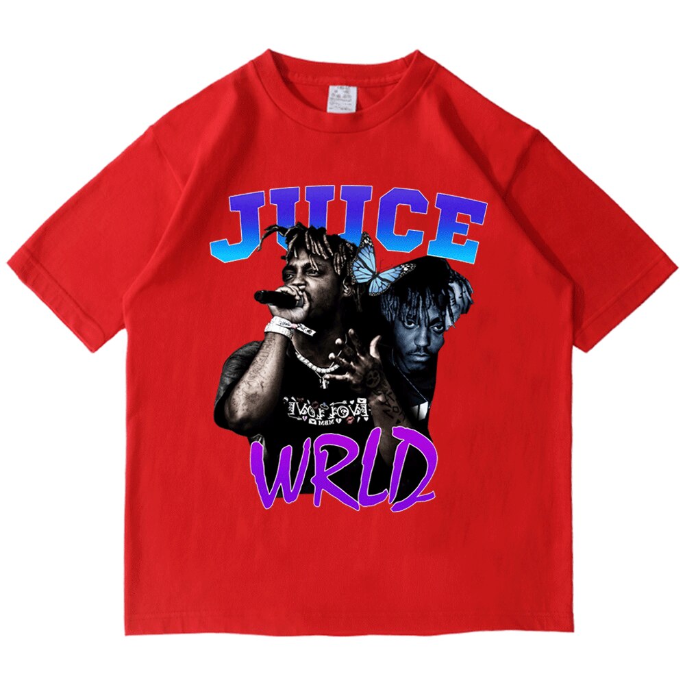 Juice Wrld Smile and Cry Vintage Oversized T Shirt Streetwear - 6ixmerchandise
