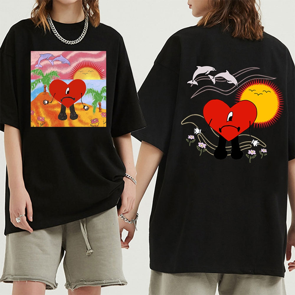 Bad Bunny UN VERANO SIN TI Music Album Black T shirt - 6ixmerchandise
