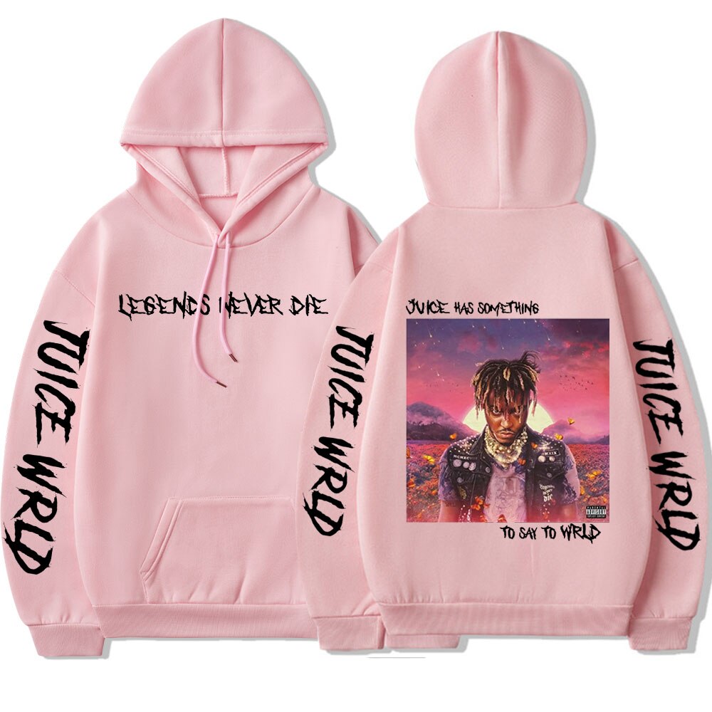 Rapper Juice WRLD Hoodies Hip Hop Streetwear - 6ixmerchandise