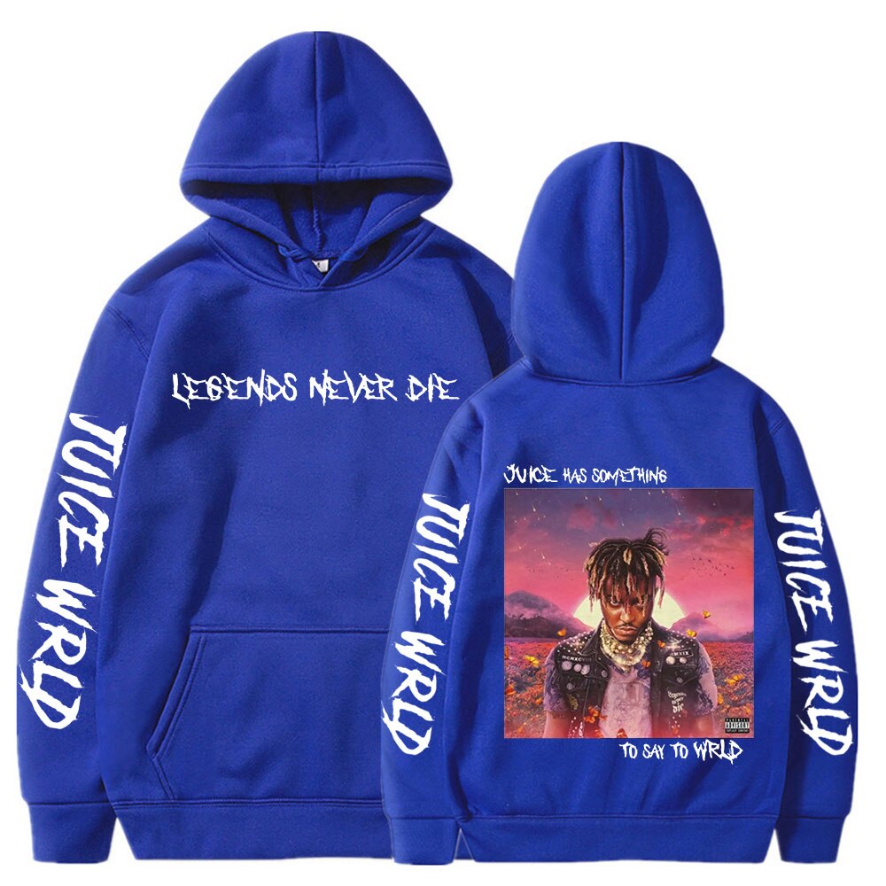 Rapper Juice WRLD Hoodies Hip Hop Streetwear - 6ixmerchandise