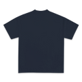 Custom Print Tee — True Navy back