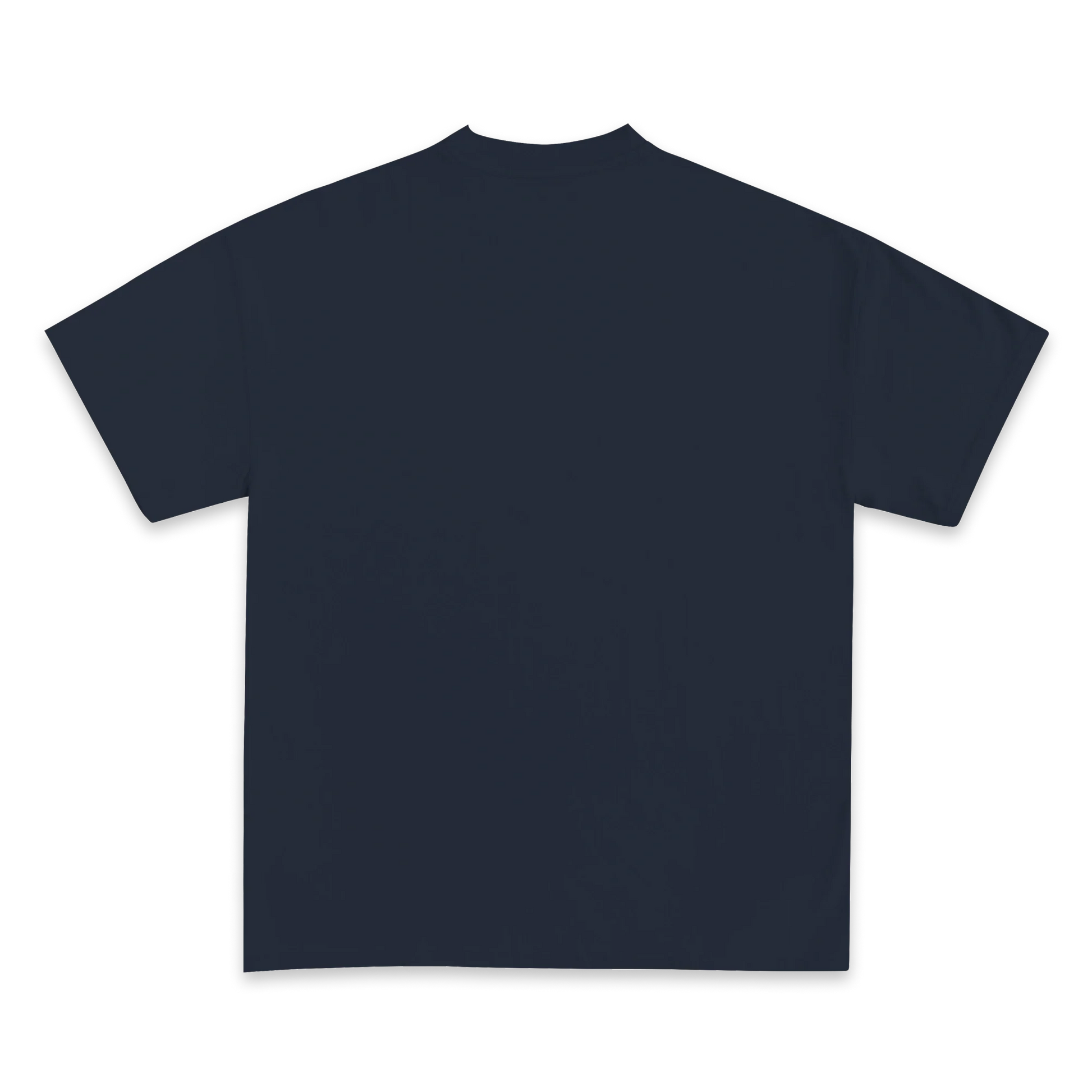 Custom Print Tee — True Navy back
