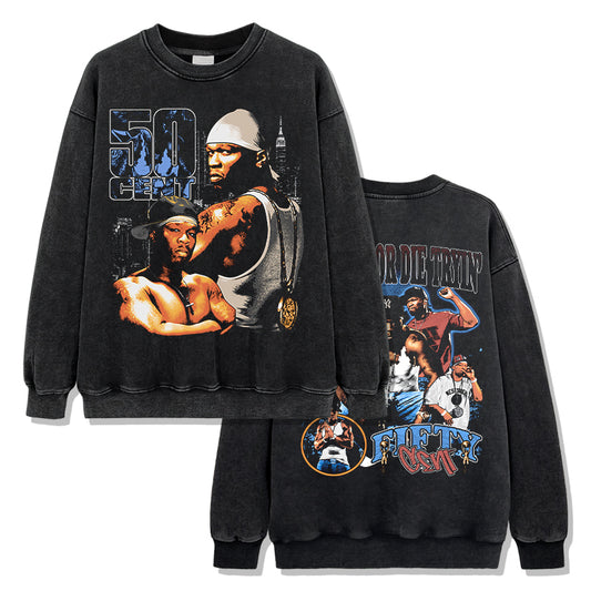 Get Rich Or Die Tryin By 50cent Sweatshirt