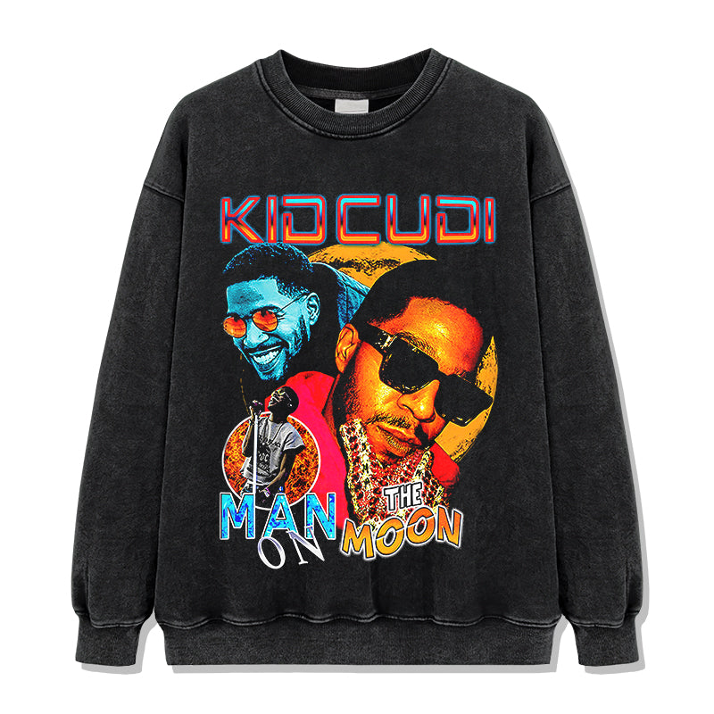 Man On The Moon By Kidcudi Sweatshirt - view 2