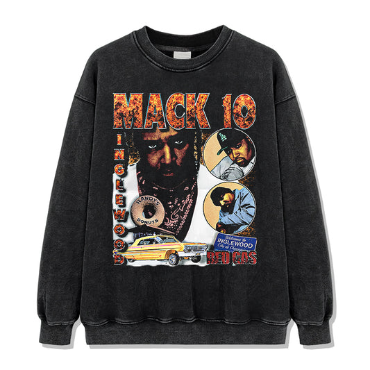 Red Gas By Mack 10 Sweatshirt