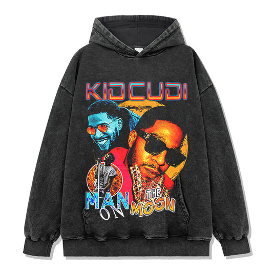 Man On The Moon By Kidcudi Hoodie