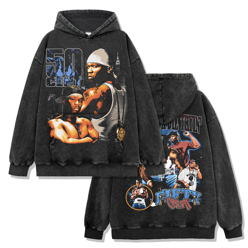 Get Rich Or Die Tryin By 50cent Hoodie - view 2